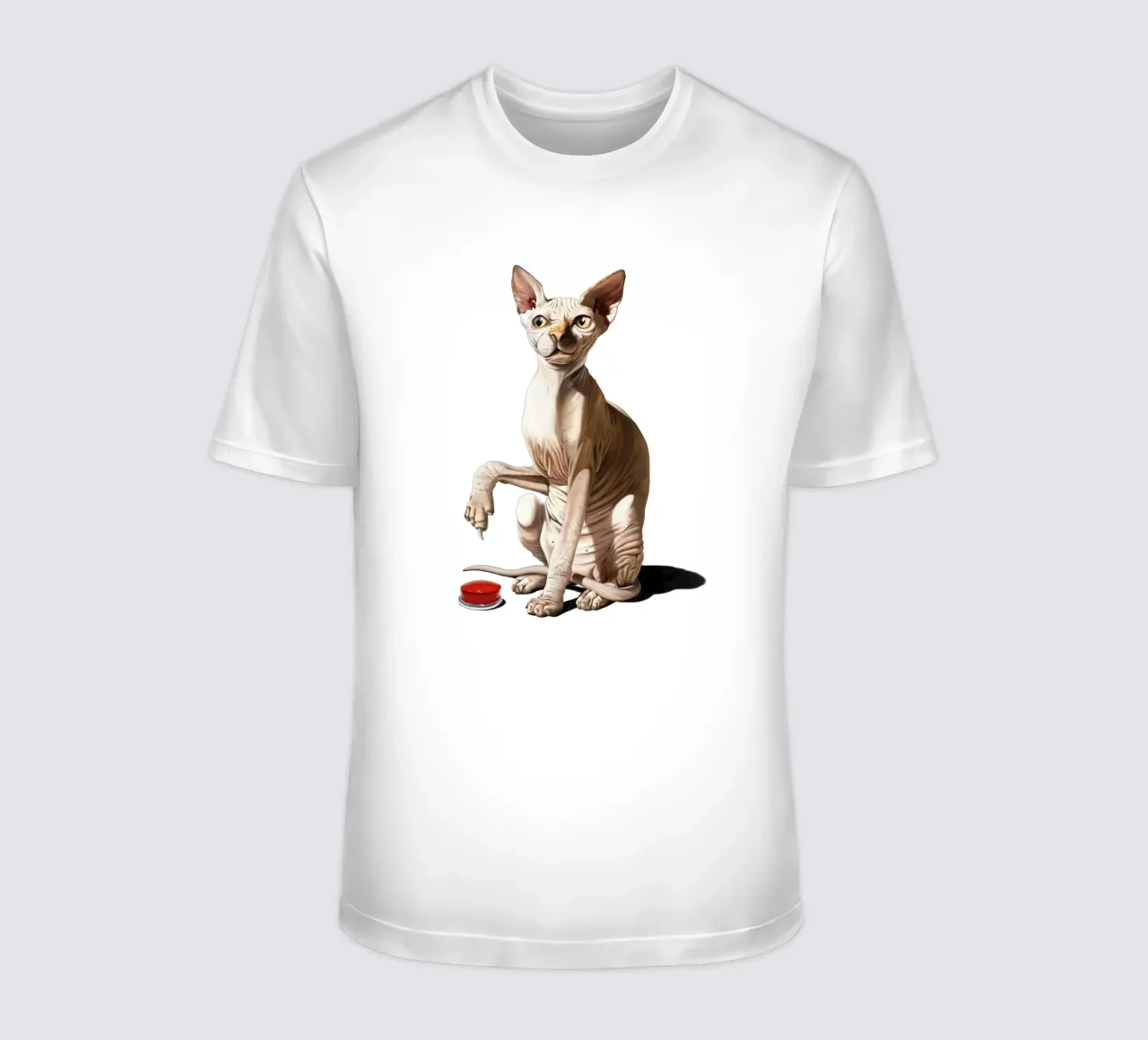 Cat-astrophe (Wordless) t-shirt da Rob Art | Illustration