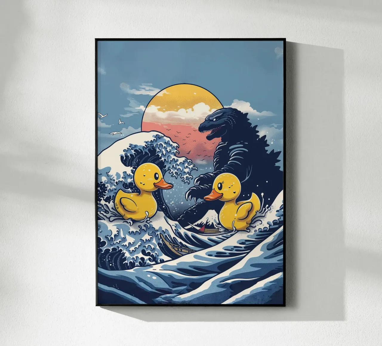 Ducks and monster plexiglass da 2toastdesign