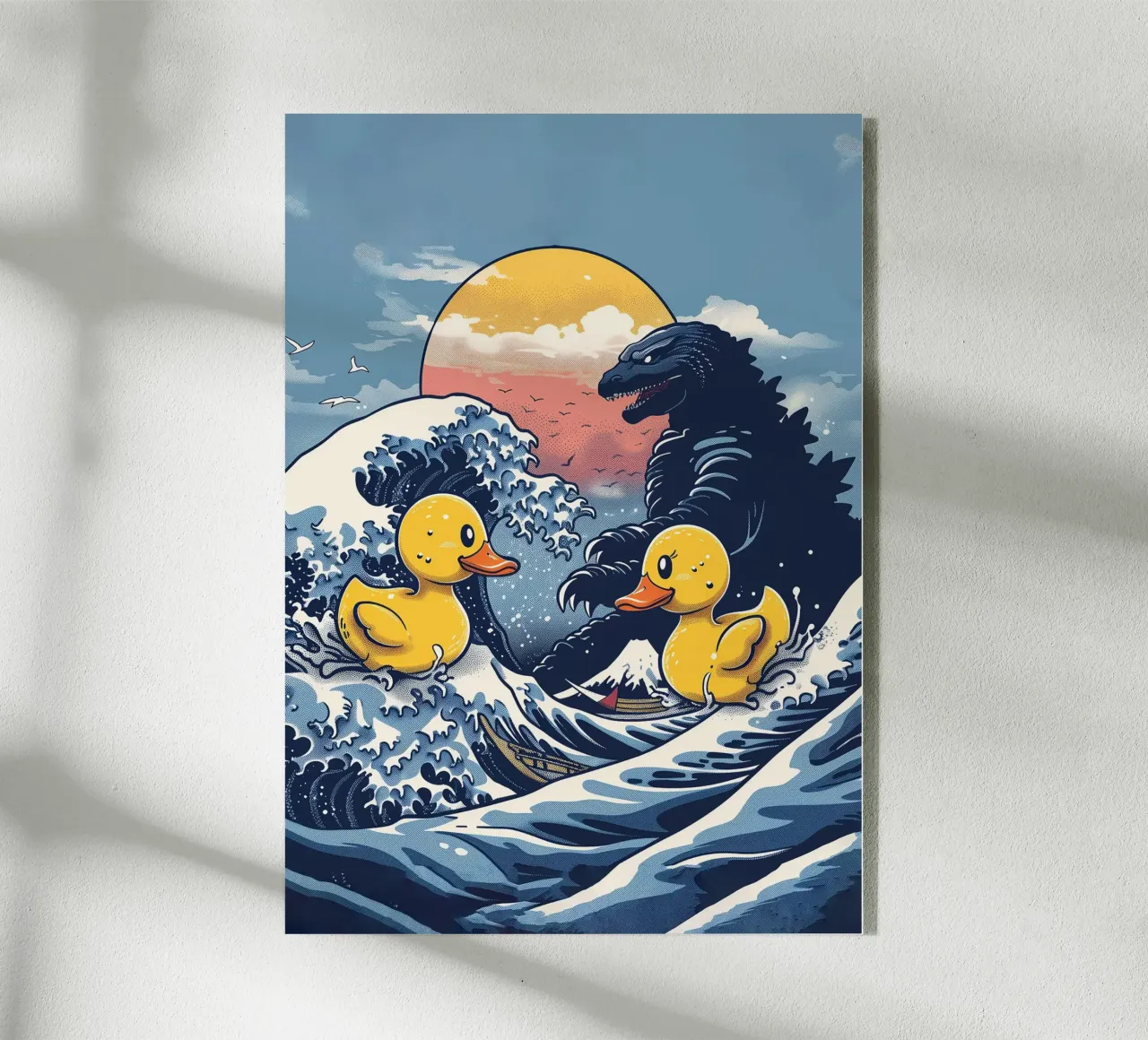 Ducks and monster plexiglass da 2toastdesign