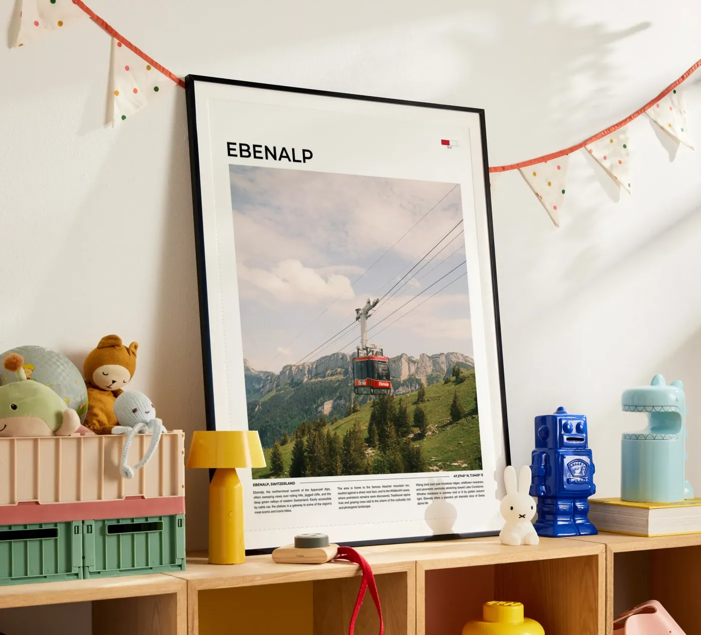 Ebenalp: Typography poster da FujiType
