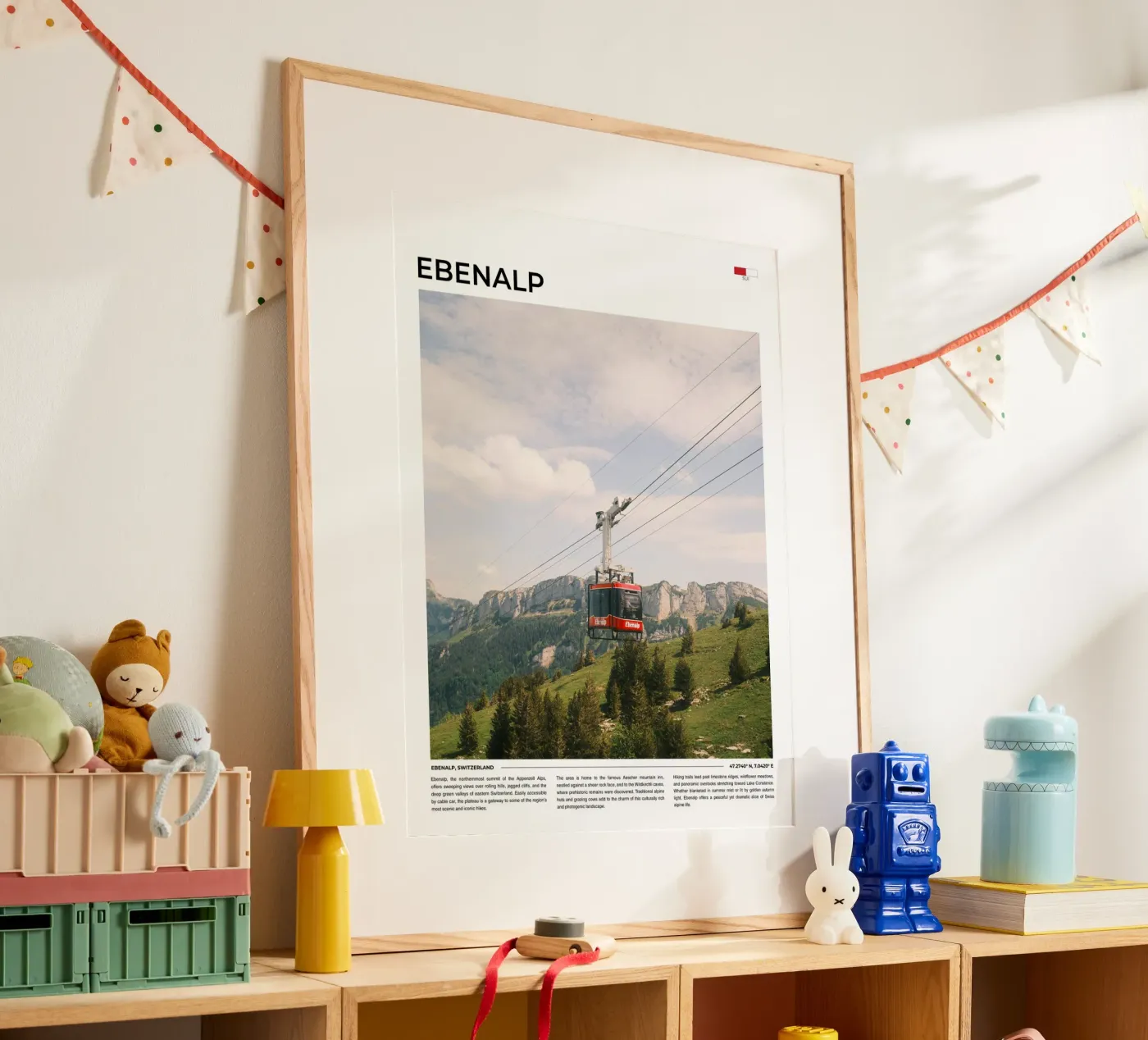 Ebenalp: Typography poster da FujiType
