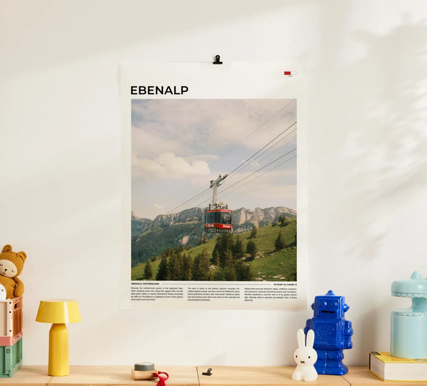 Ebenalp: Typography poster da FujiType