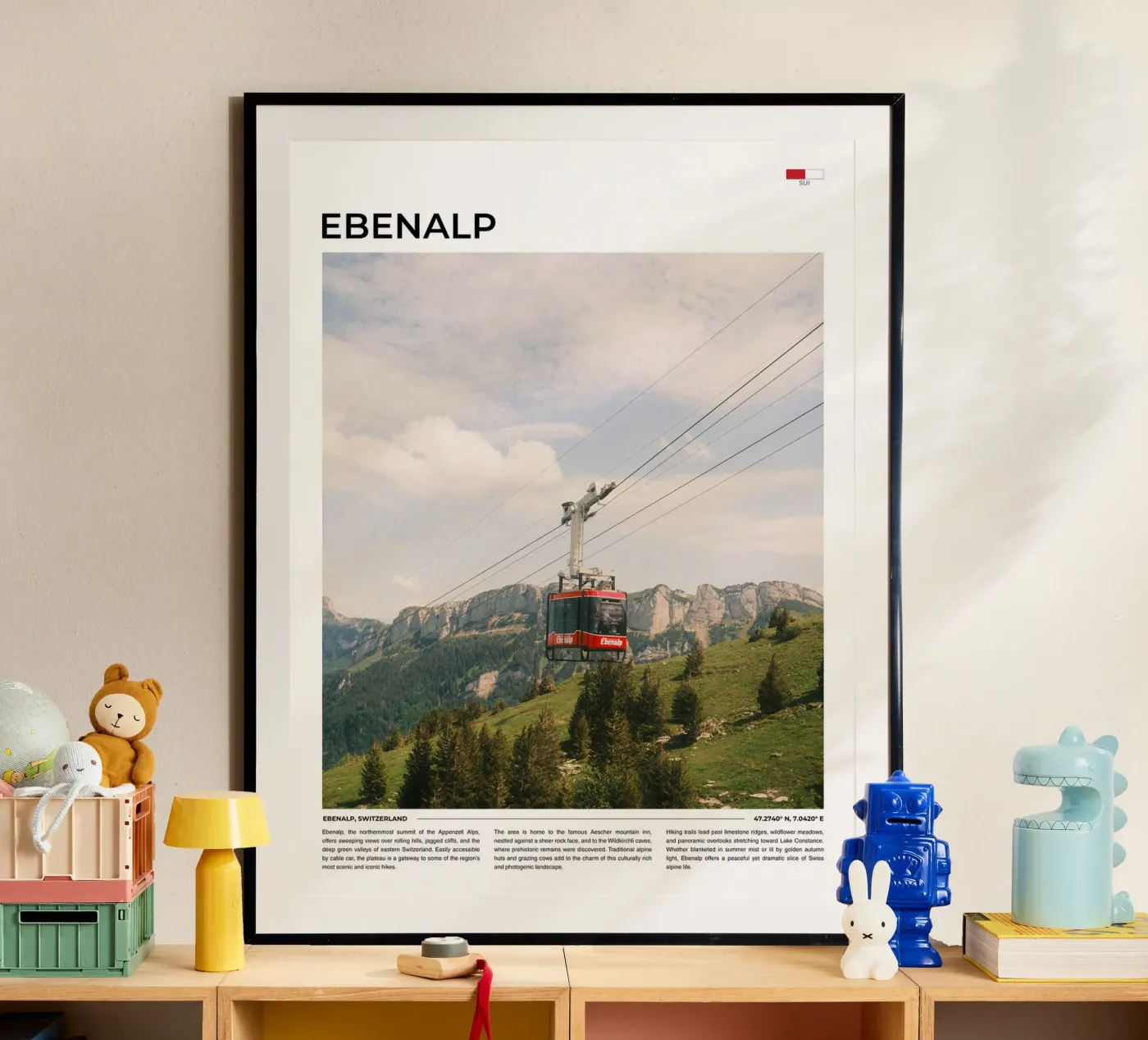 Ebenalp: Typography poster da FujiType