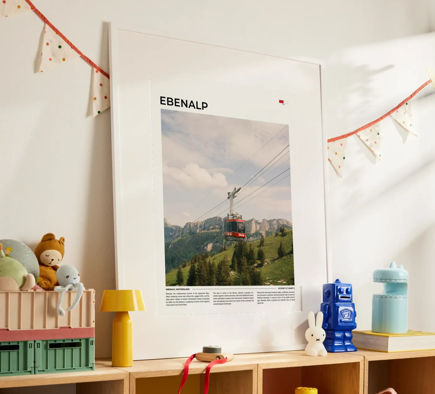 Ebenalp: Typography poster da FujiType