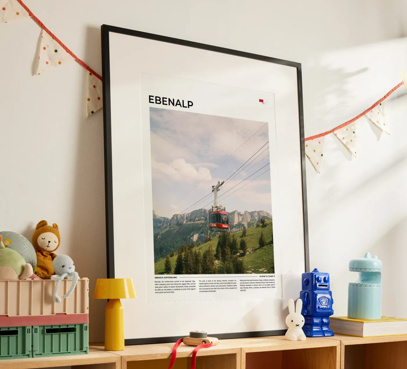 Ebenalp: Typography poster da FujiType
