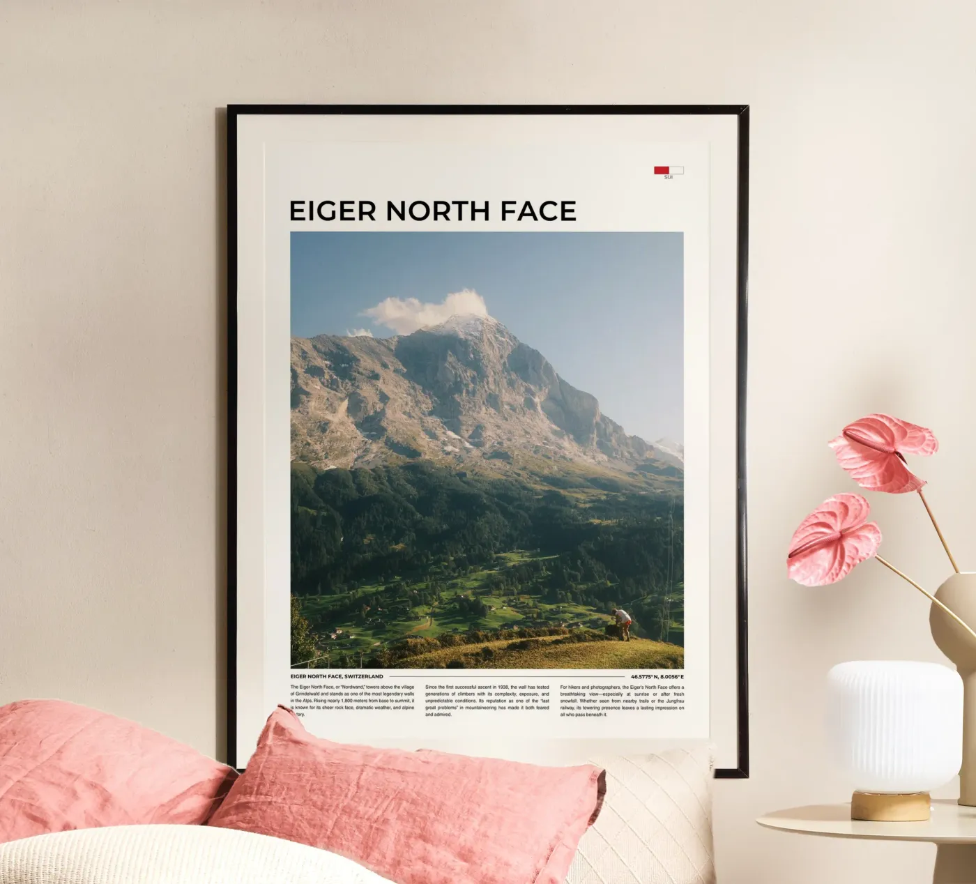 Eiger North Face: Typography poster da FujiType