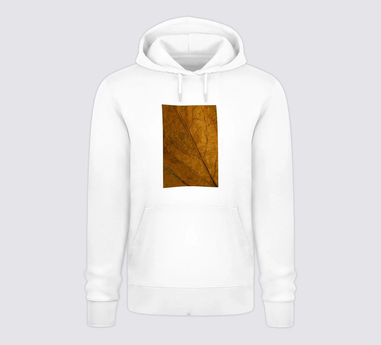 texture delle foglie felpa con cappuccio da Earthly Visions
