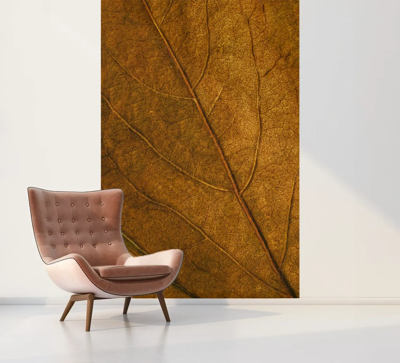 bladtextuur fotobehang van Earthly Visions