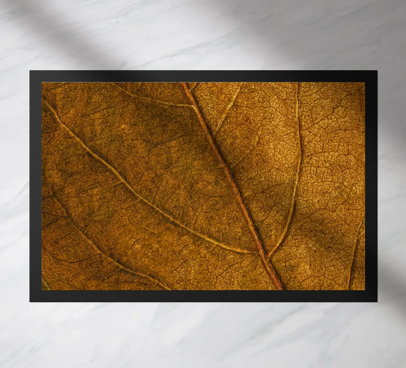 leaf texture deurmat van Earthly Visions