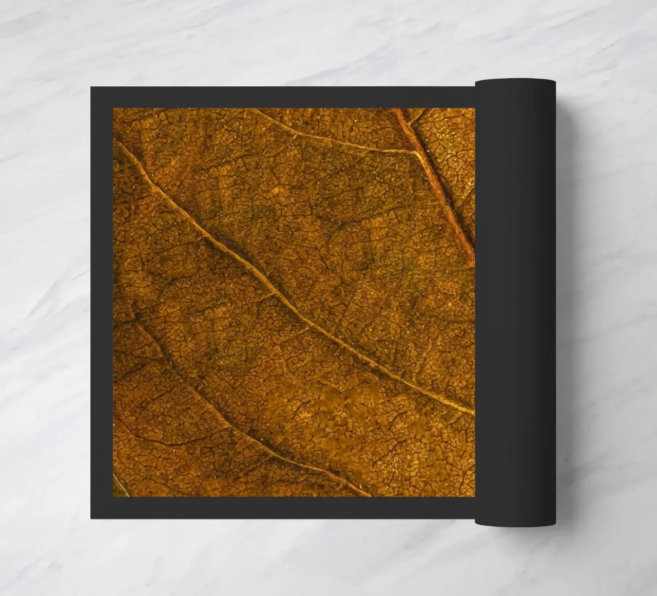 leaf texture doormat by Earthly Visions