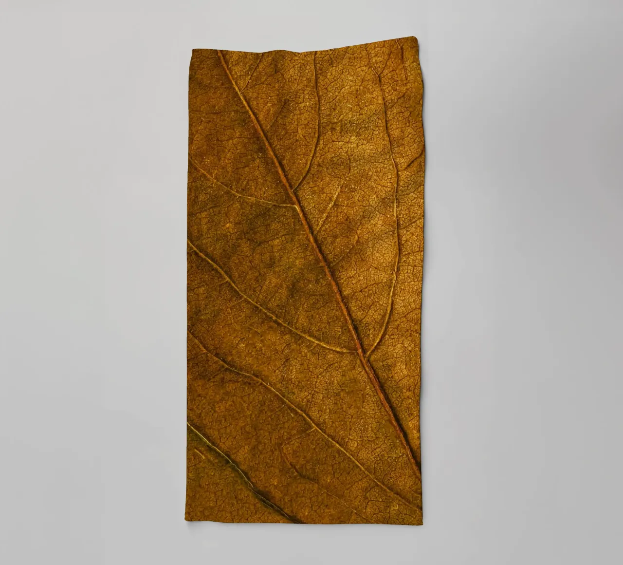 bladtextuur badhanddoek van Earthly Visions