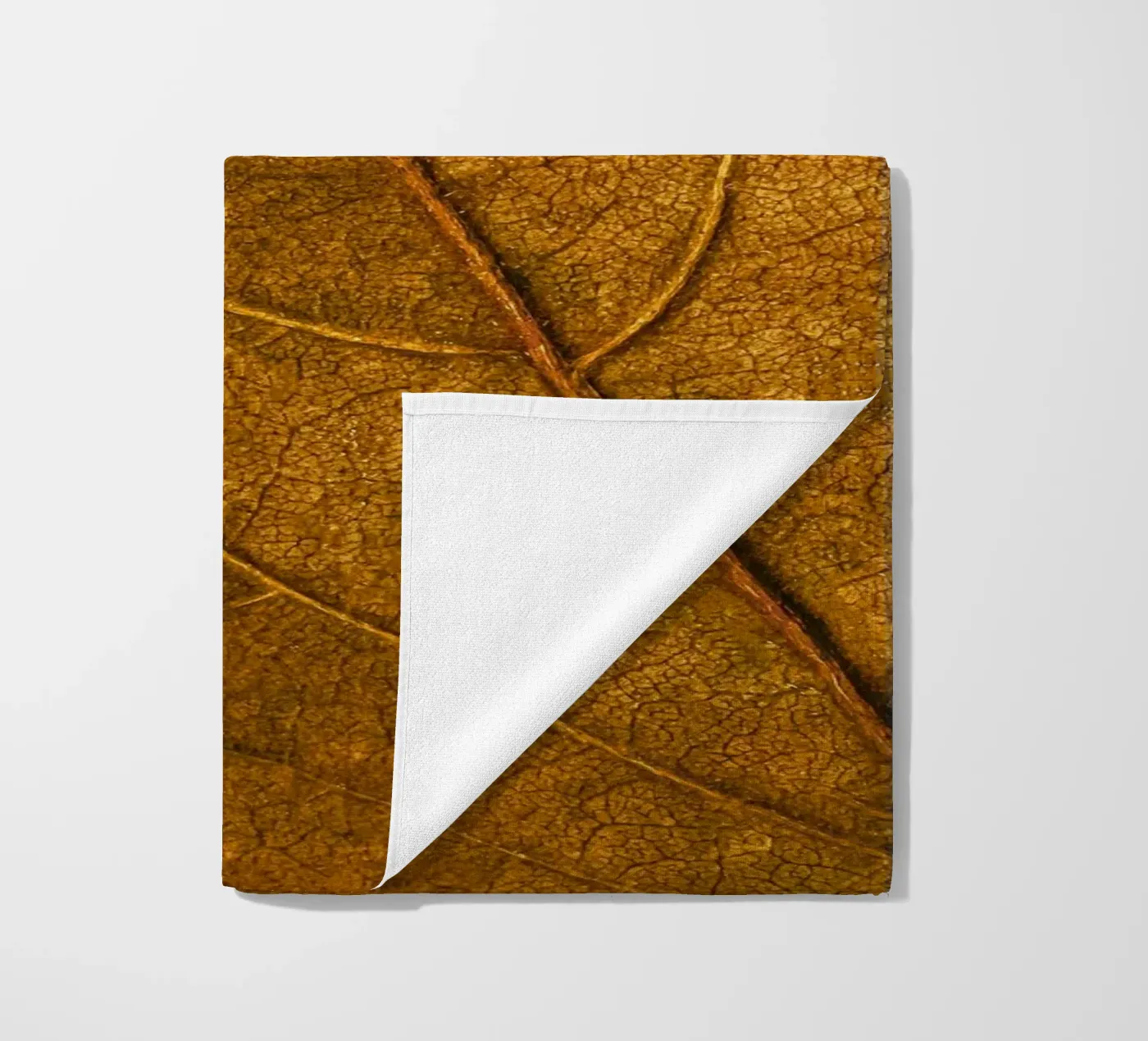 leaf texture beach towel by Earthly Visions