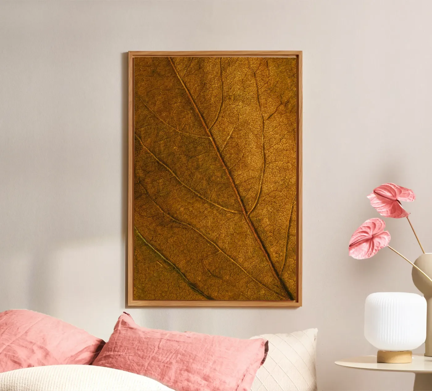 texture delle foglie alluminio dibond da Earthly Visions