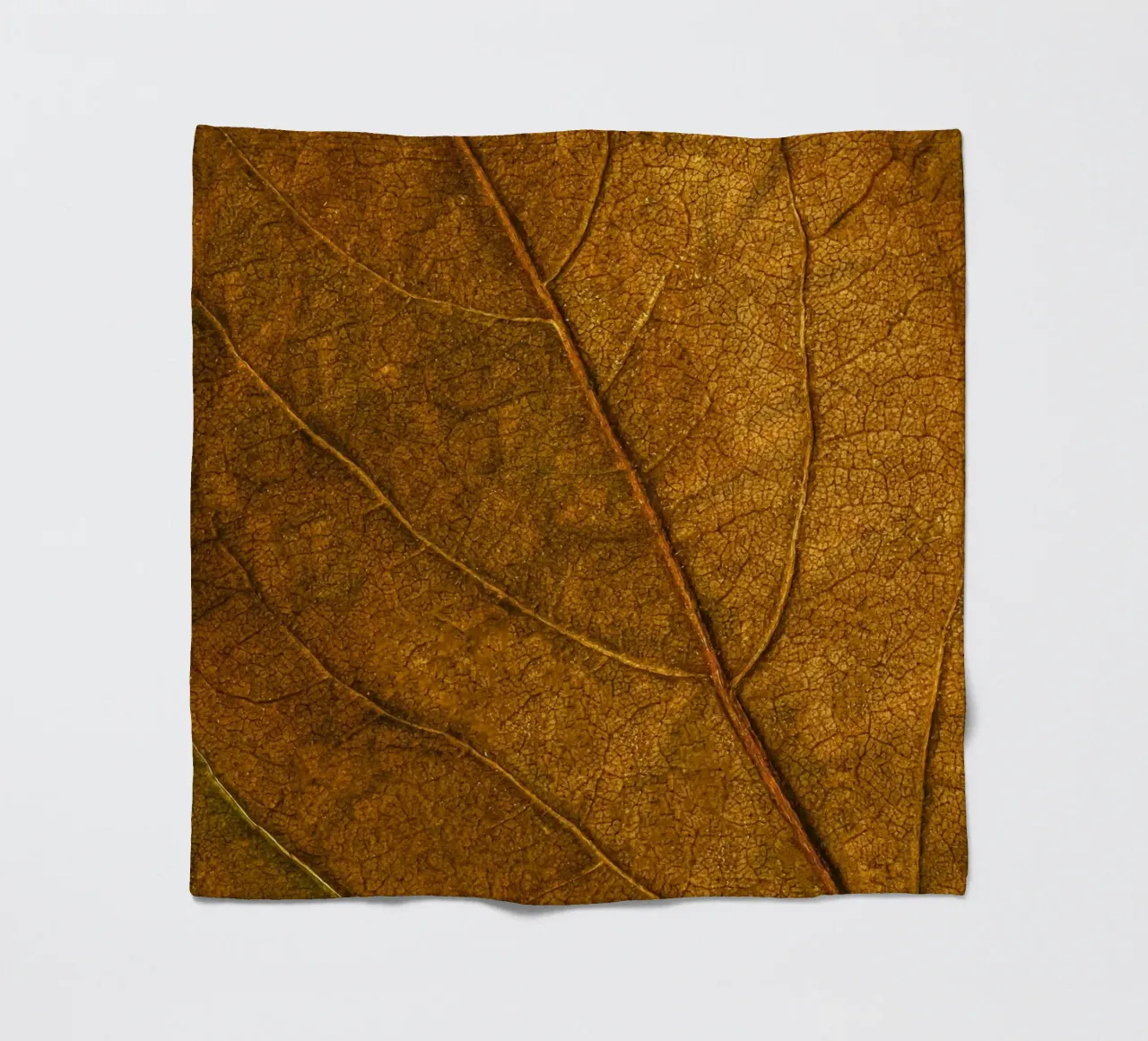 leaf texture Fleecedecke von Earthly Visions
