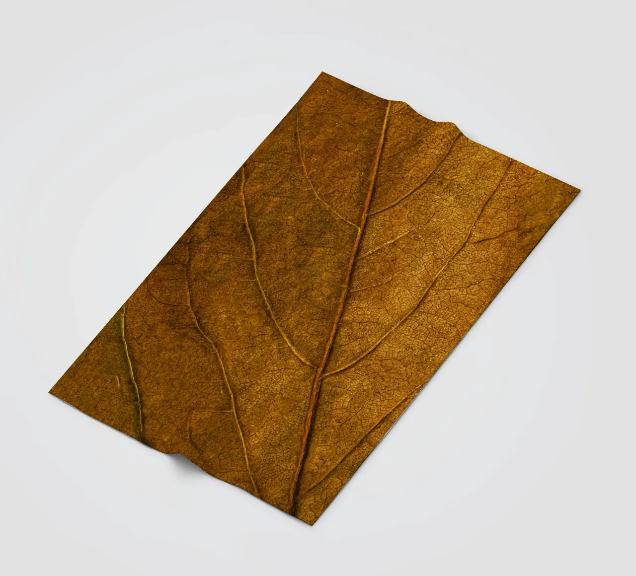 leaf texture Fleecedecke von Earthly Visions