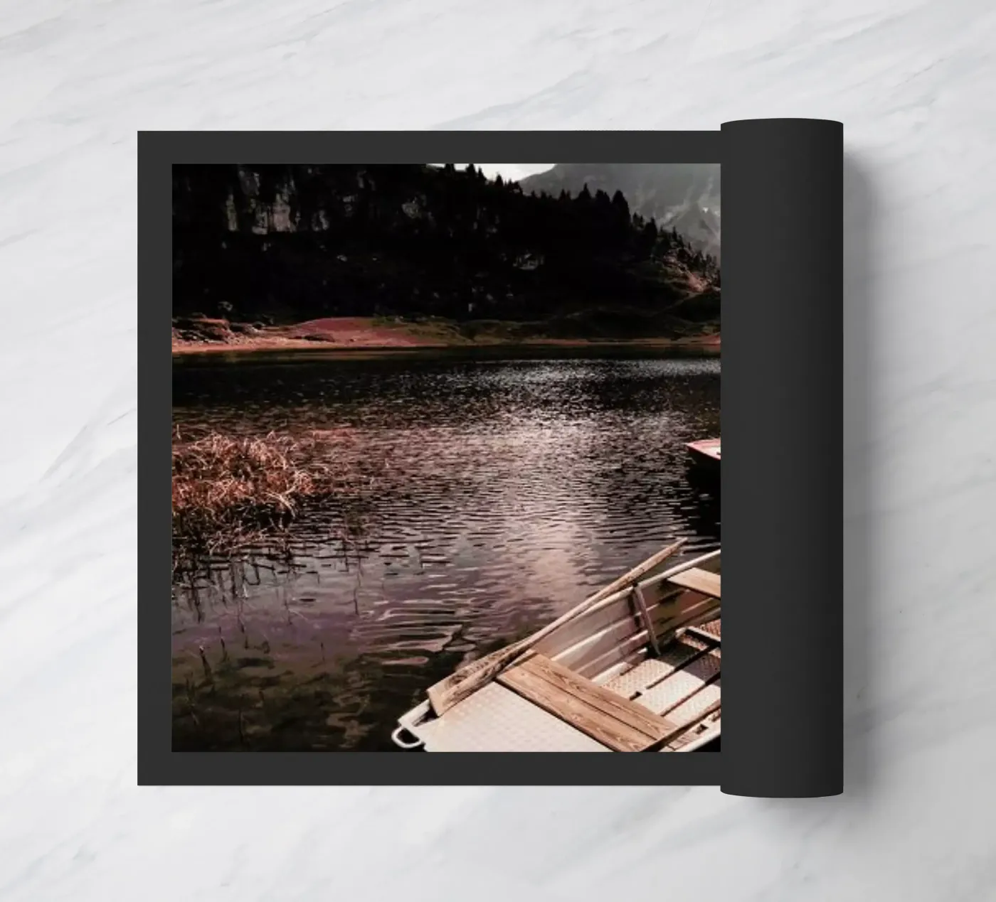 Boats doormat by Sebastian Hilgetag