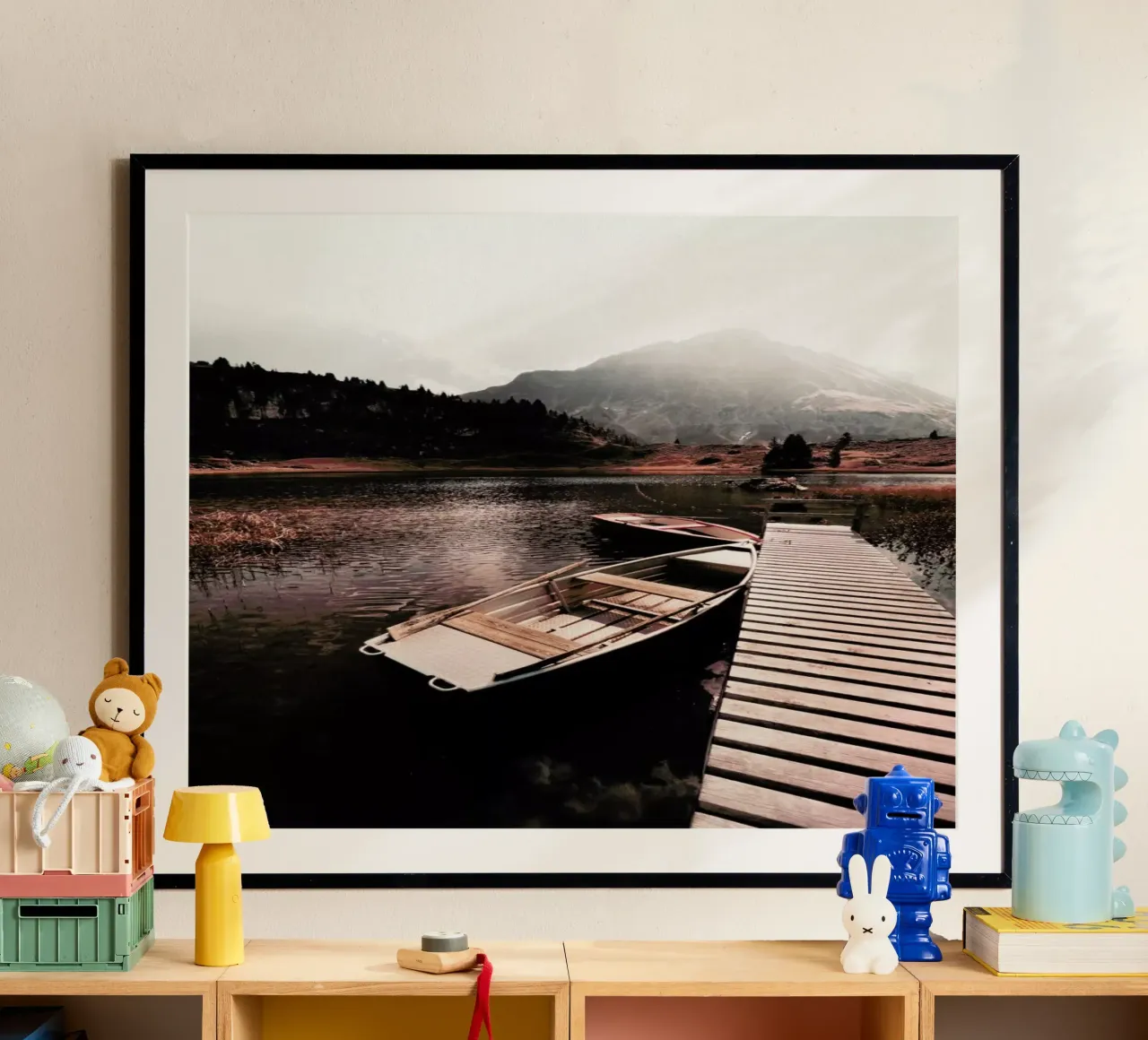Boats poster da Sebastian Hilgetag