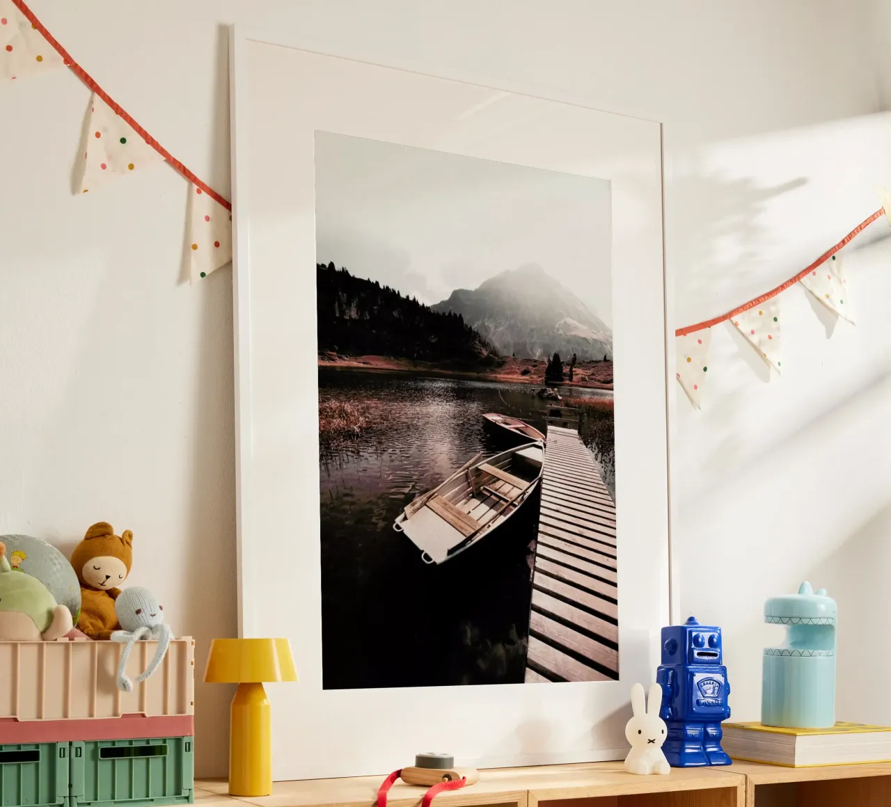 Boats poster da Sebastian Hilgetag