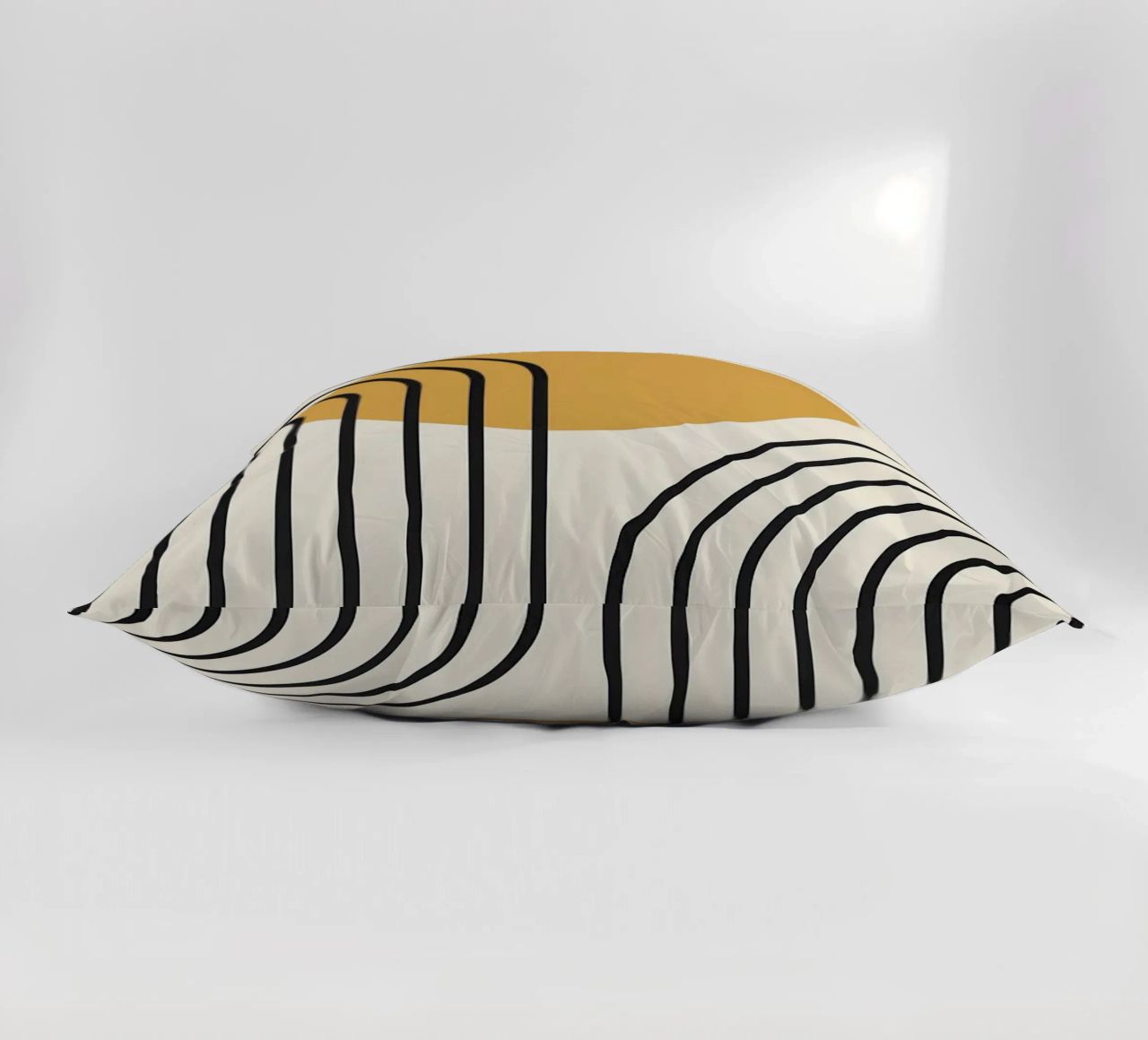 semicerchio linee curve cuscino da Smith Basic