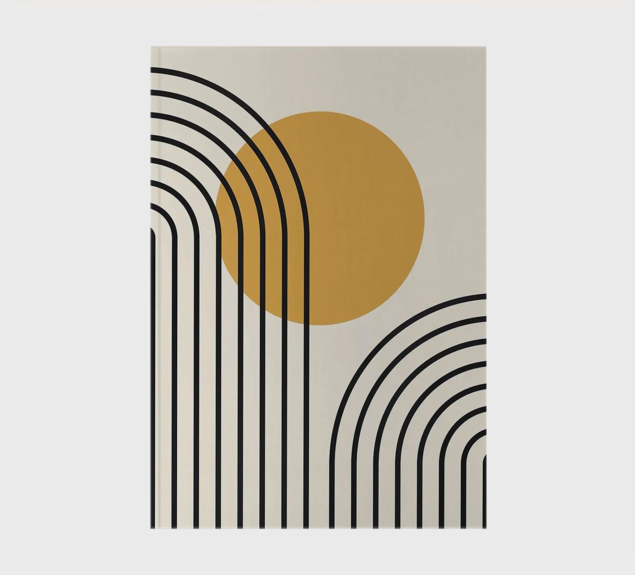 semicerchio linee curve diario da Smith Basic