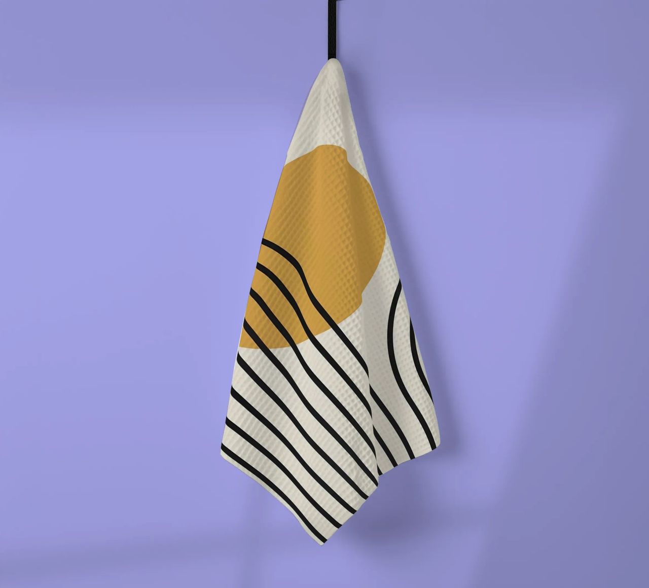 semicerchio linee curve canovaccio da cucina da Smith Basic