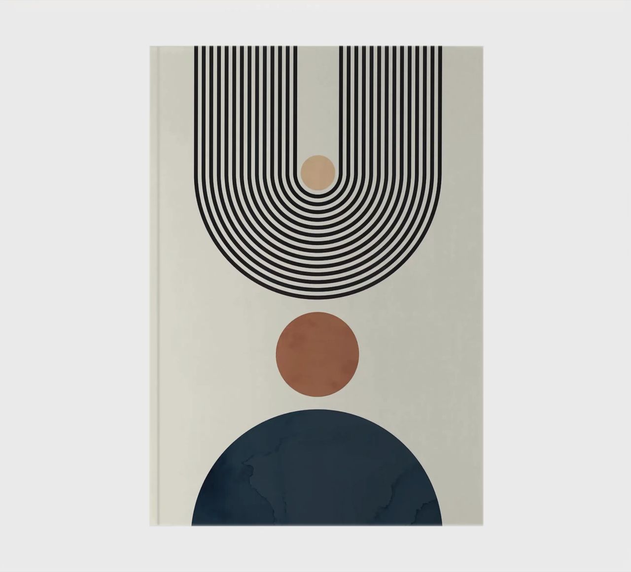 lines circles geometry notebook by Smith Basic