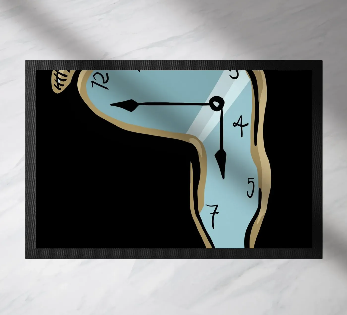 surrealist clock zerbino da vintageshop