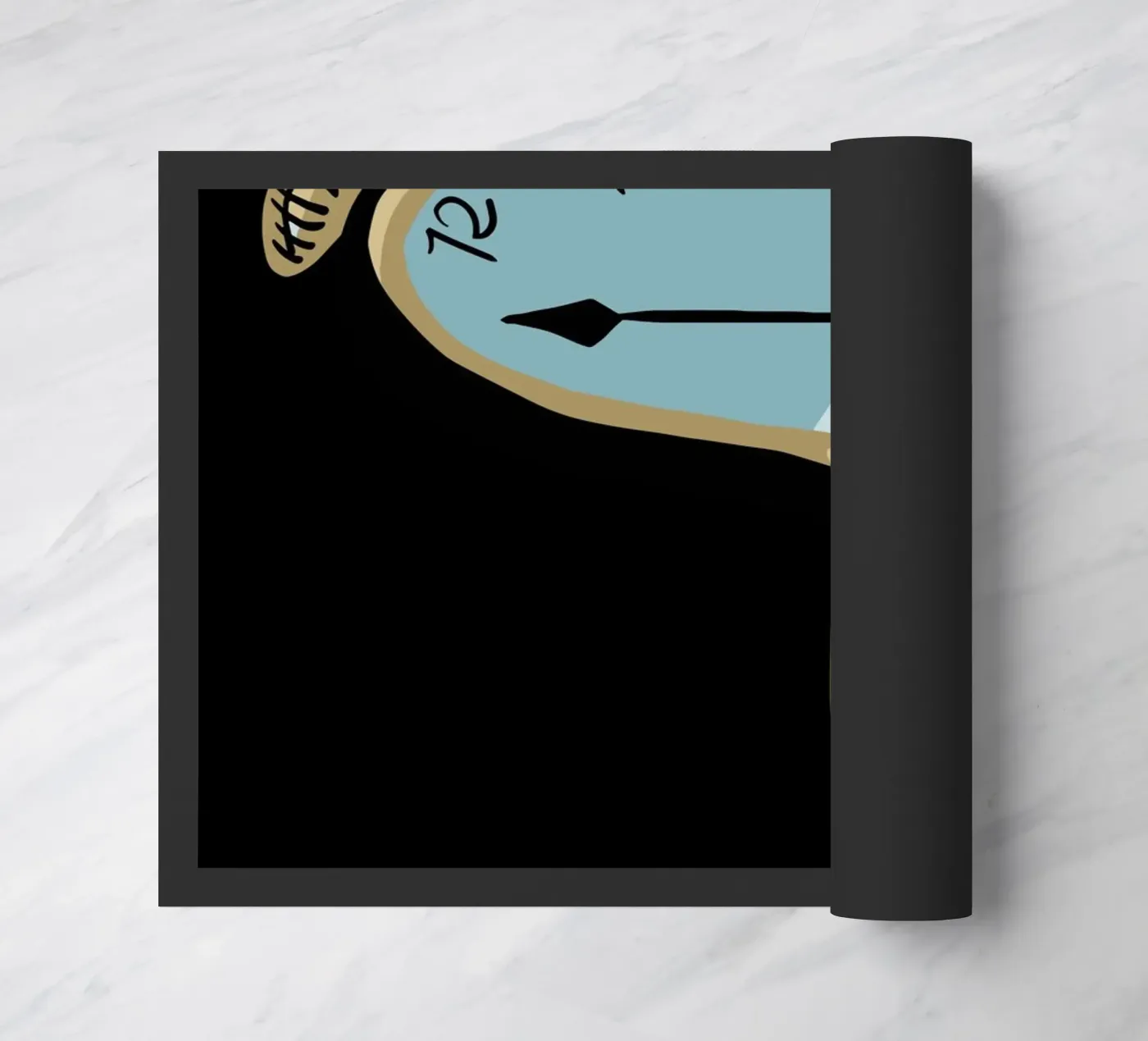 surrealist clock zerbino da vintageshop