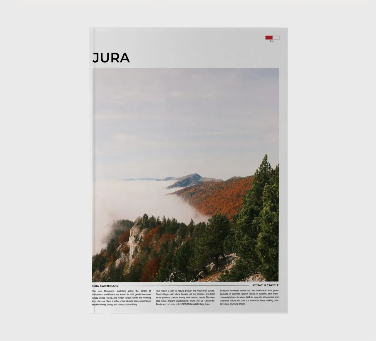 Jura: Typography notebook by FujiType