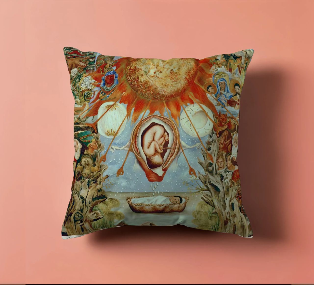 Moses Or The Core Of Creation cuscino da estellebardal
