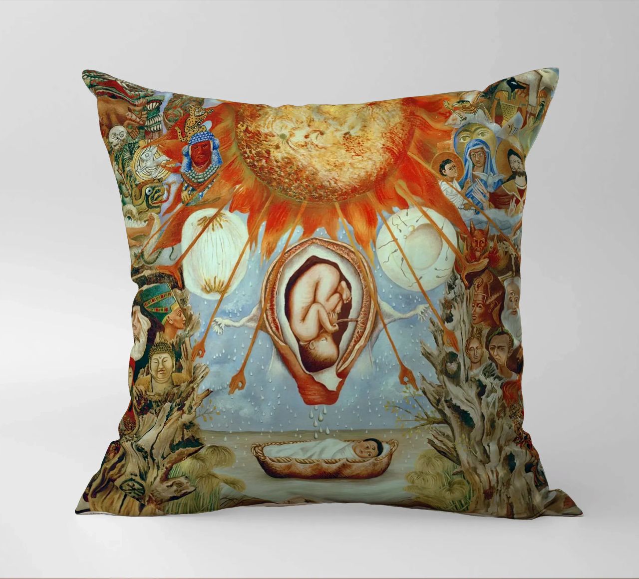 Moses Or The Core Of Creation cuscino da estellebardal