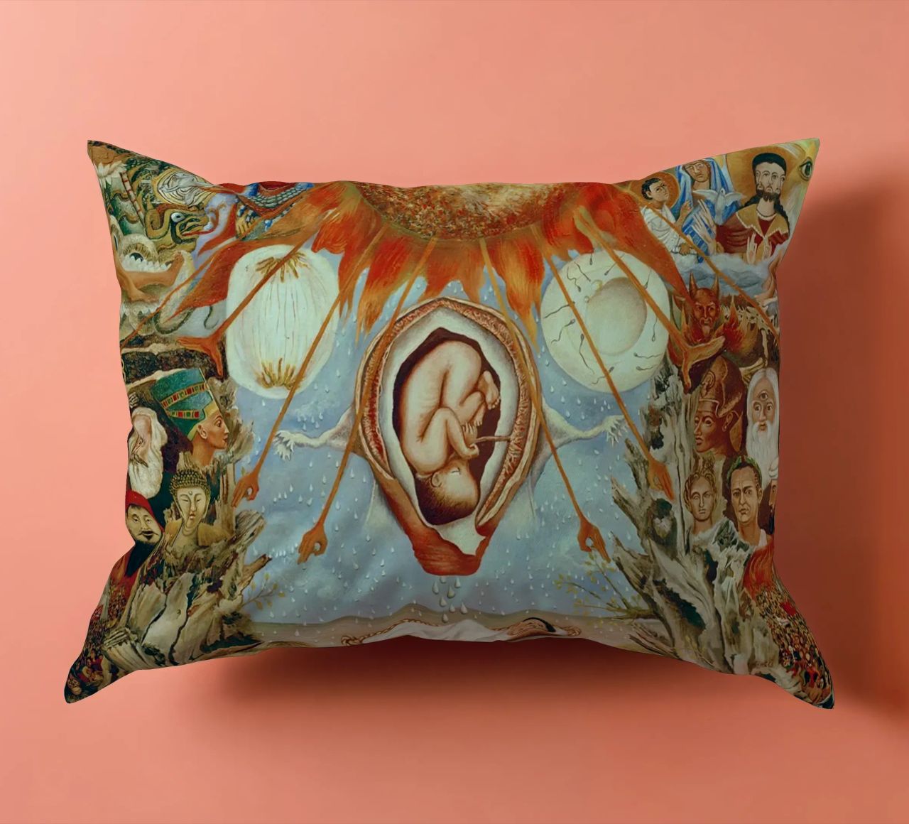 Moses Or The Core Of Creation cuscino da estellebardal