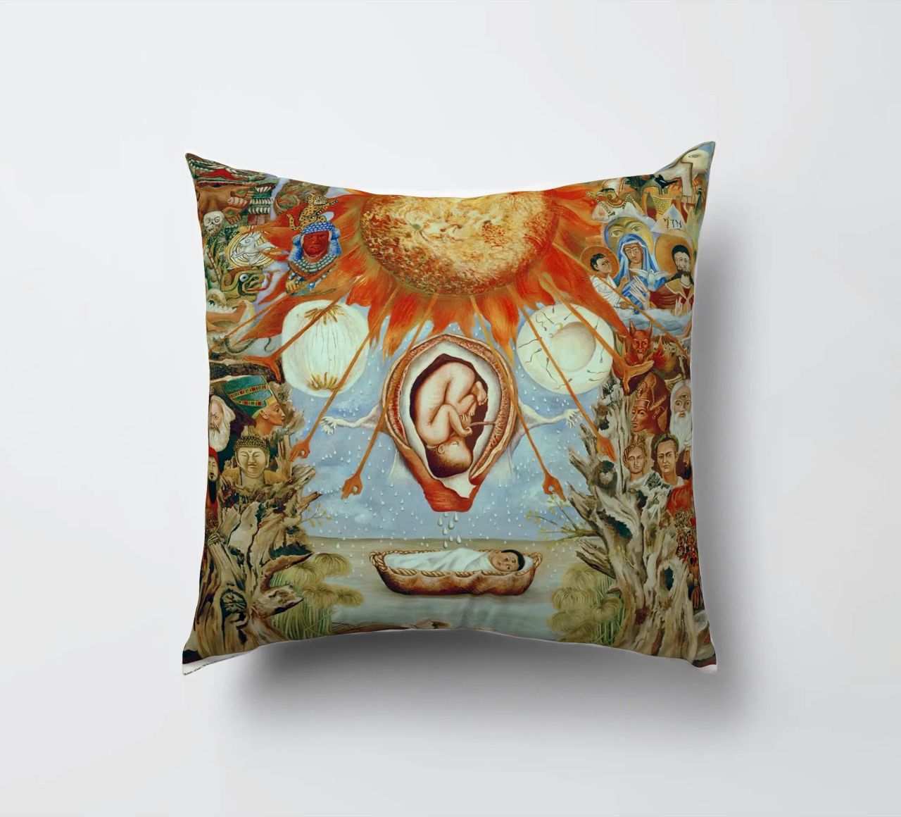 Moses Or The Core Of Creation cuscino da estellebardal