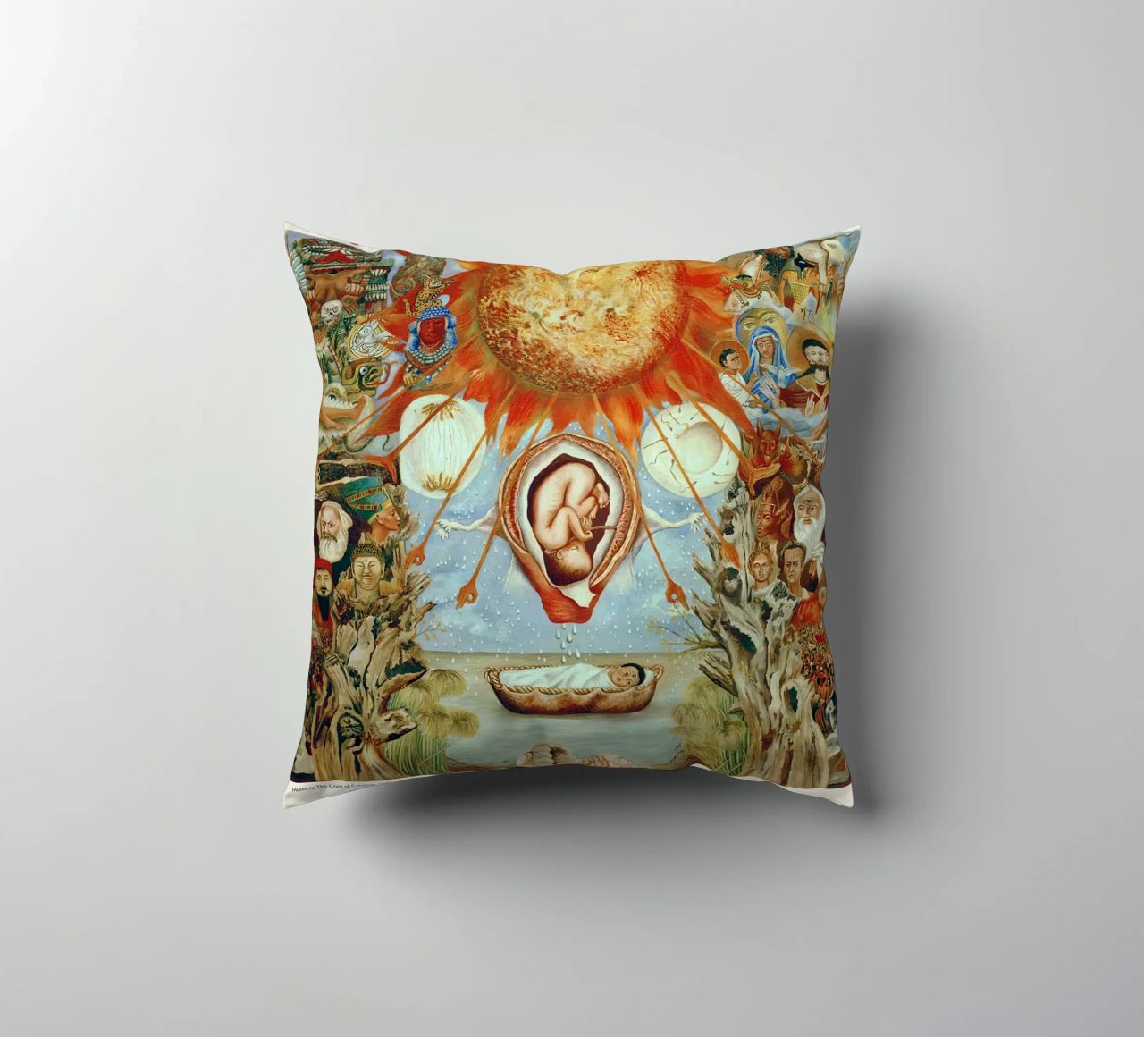 Moses Or The Core Of Creation cuscino da estellebardal
