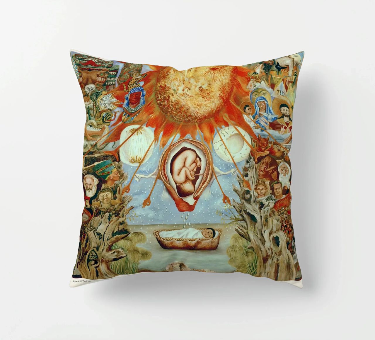 Moses Or The Core Of Creation cuscino da estellebardal