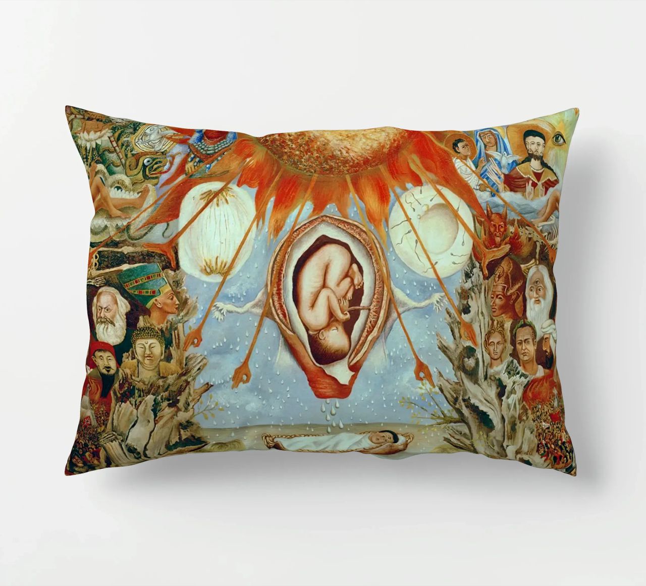 Moses Or The Core Of Creation cuscino da estellebardal