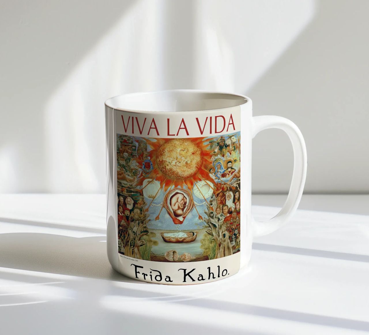 Moses Or The Core Of Creation Keramik Tasse von estellebardal