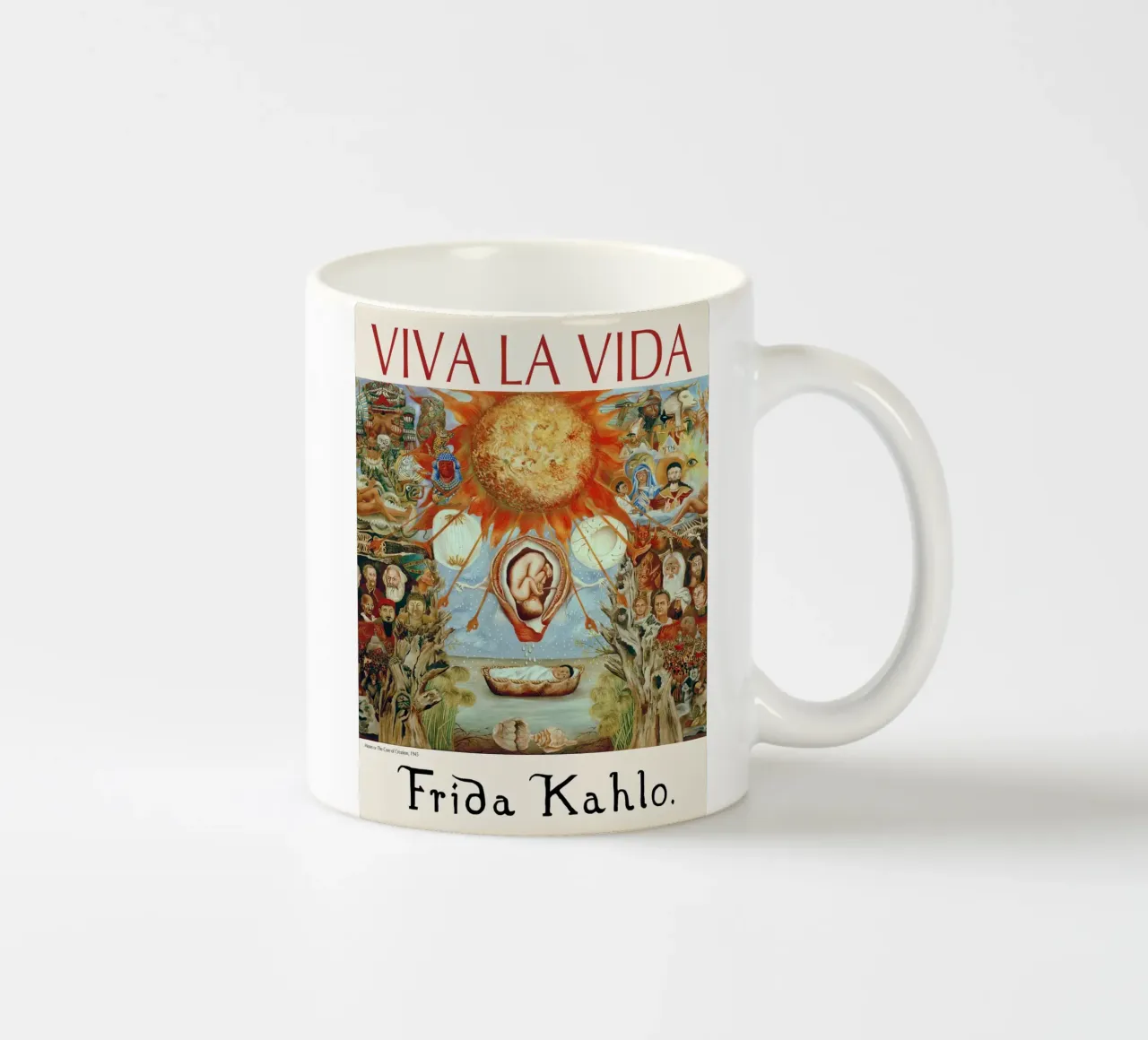Moses Or The Core Of Creation Keramik Tasse von estellebardal
