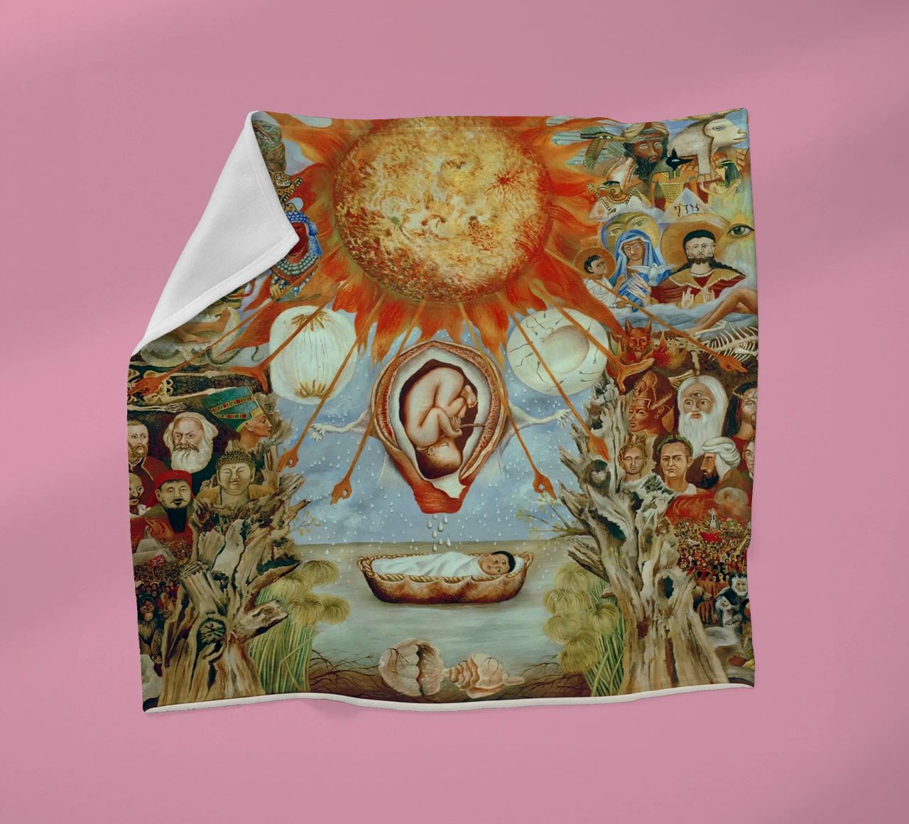 Moses Or The Core Of Creation Fleecedecke von estellebardal