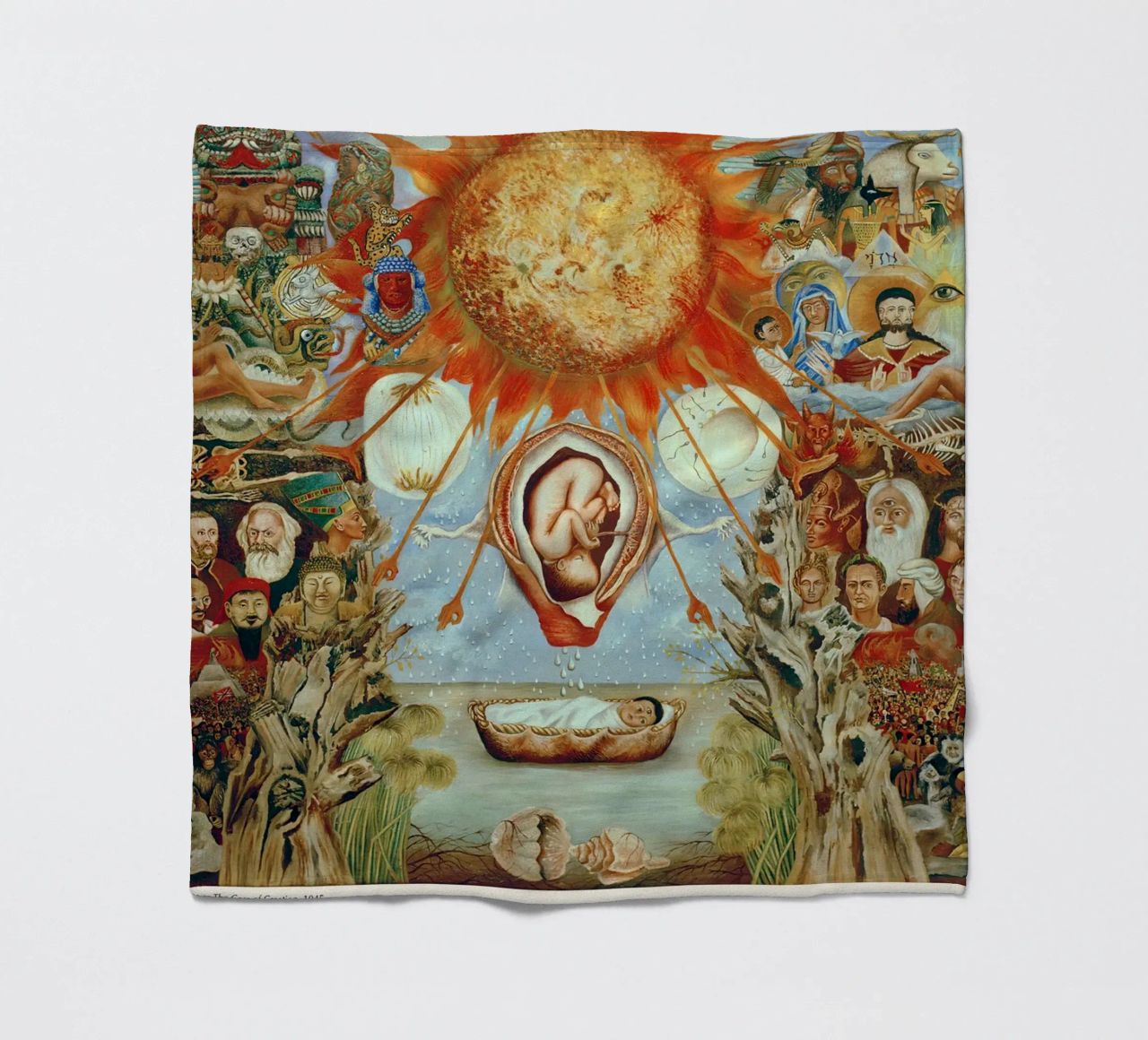 Moses Or The Core Of Creation Fleecedecke von estellebardal