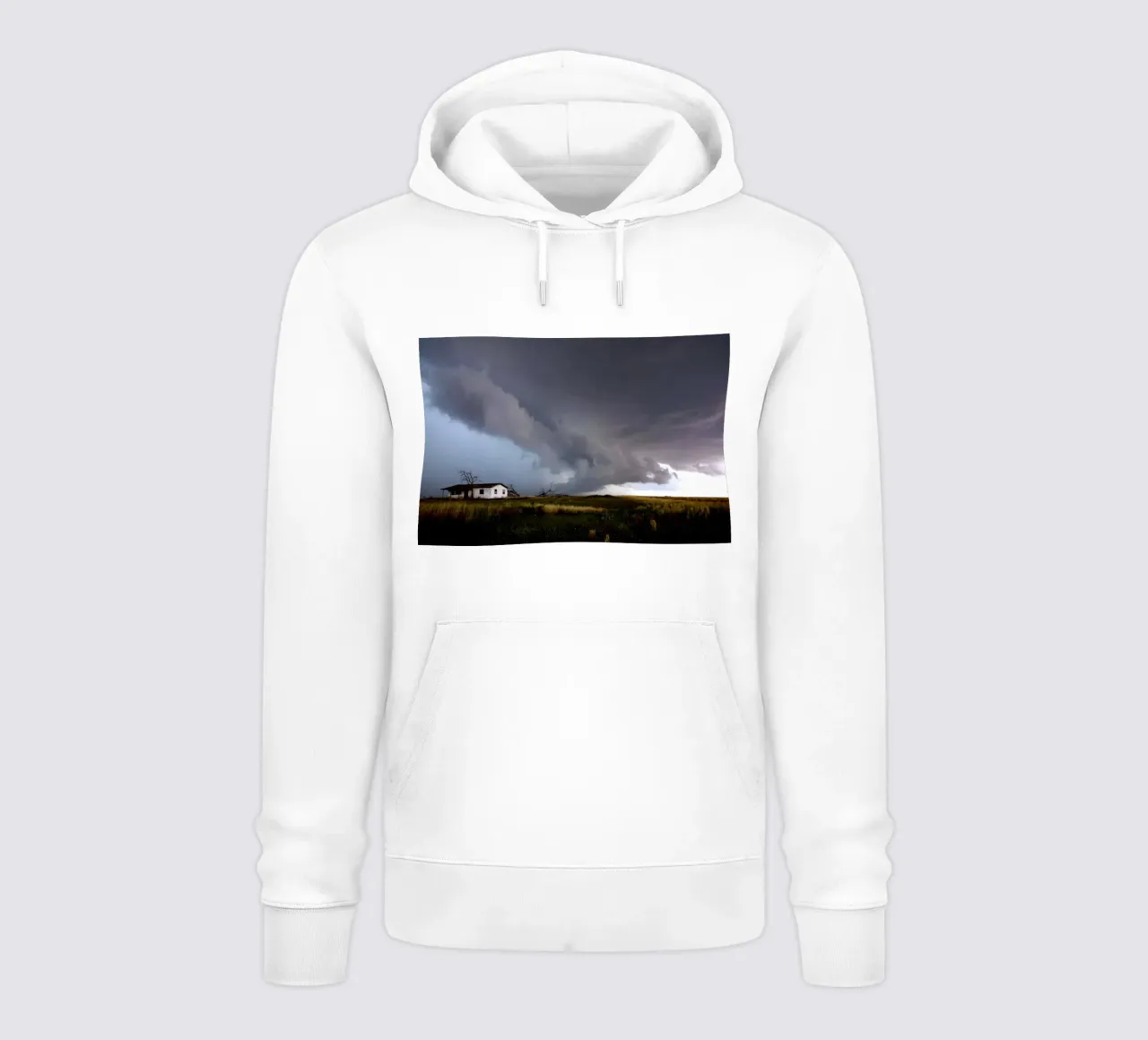 nuvole di tempesta felpa con cappuccio da Earthly Visions