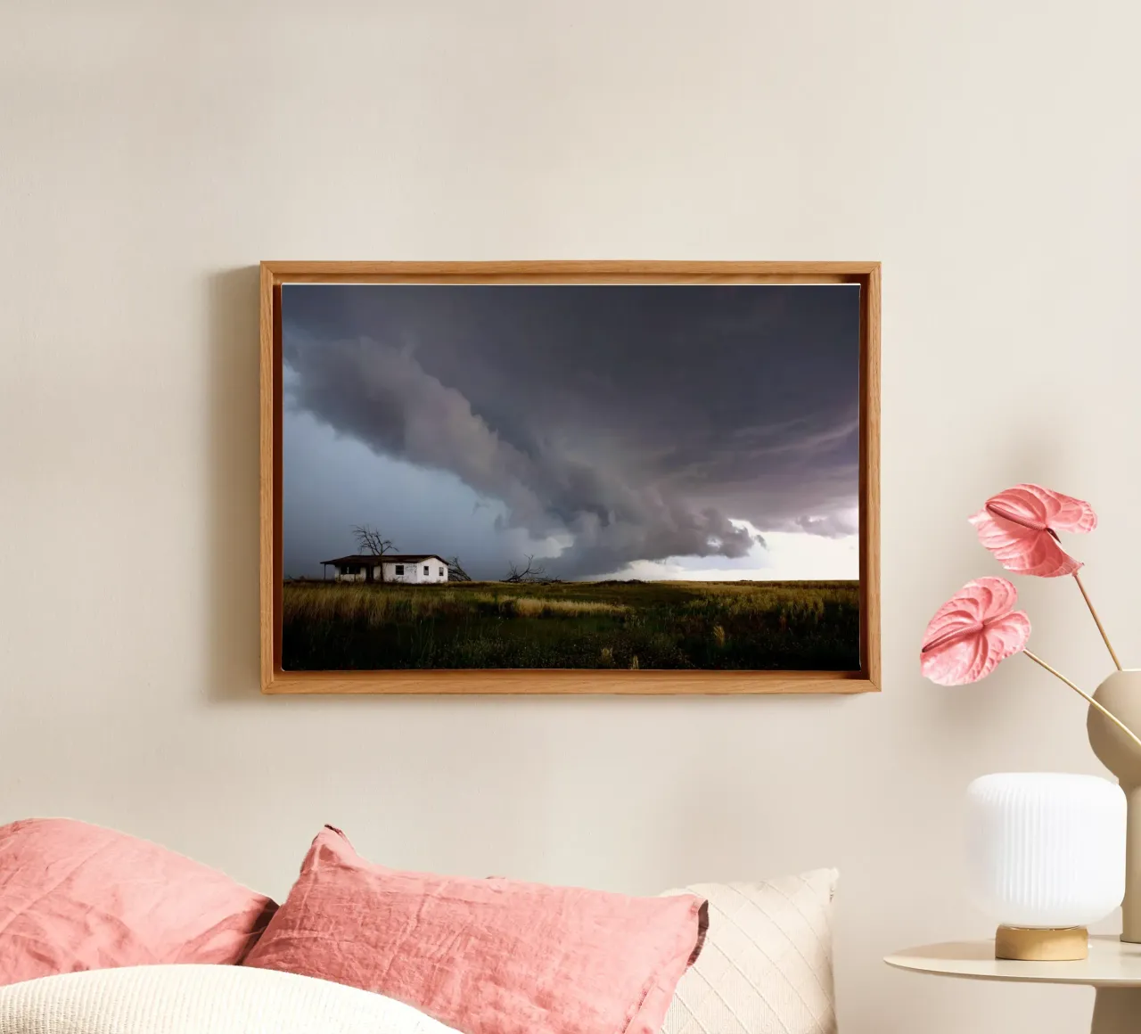 storm clouds canvas by Earthly Visions