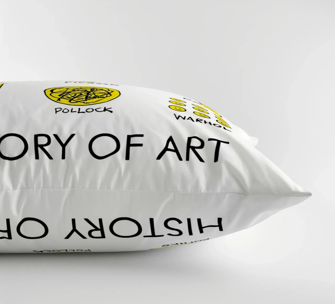 history of art smile cuscino da vintageshop