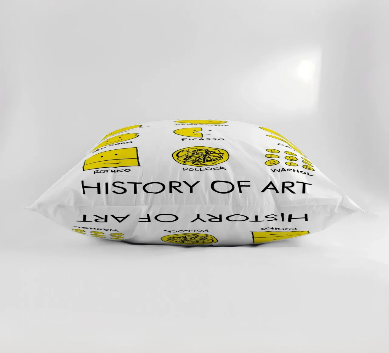 history of art smile cuscino da vintageshop