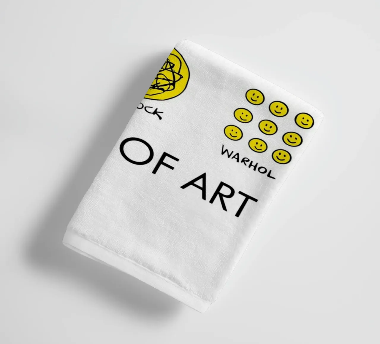 history of art smile asciugamano da bagno da vintageshop