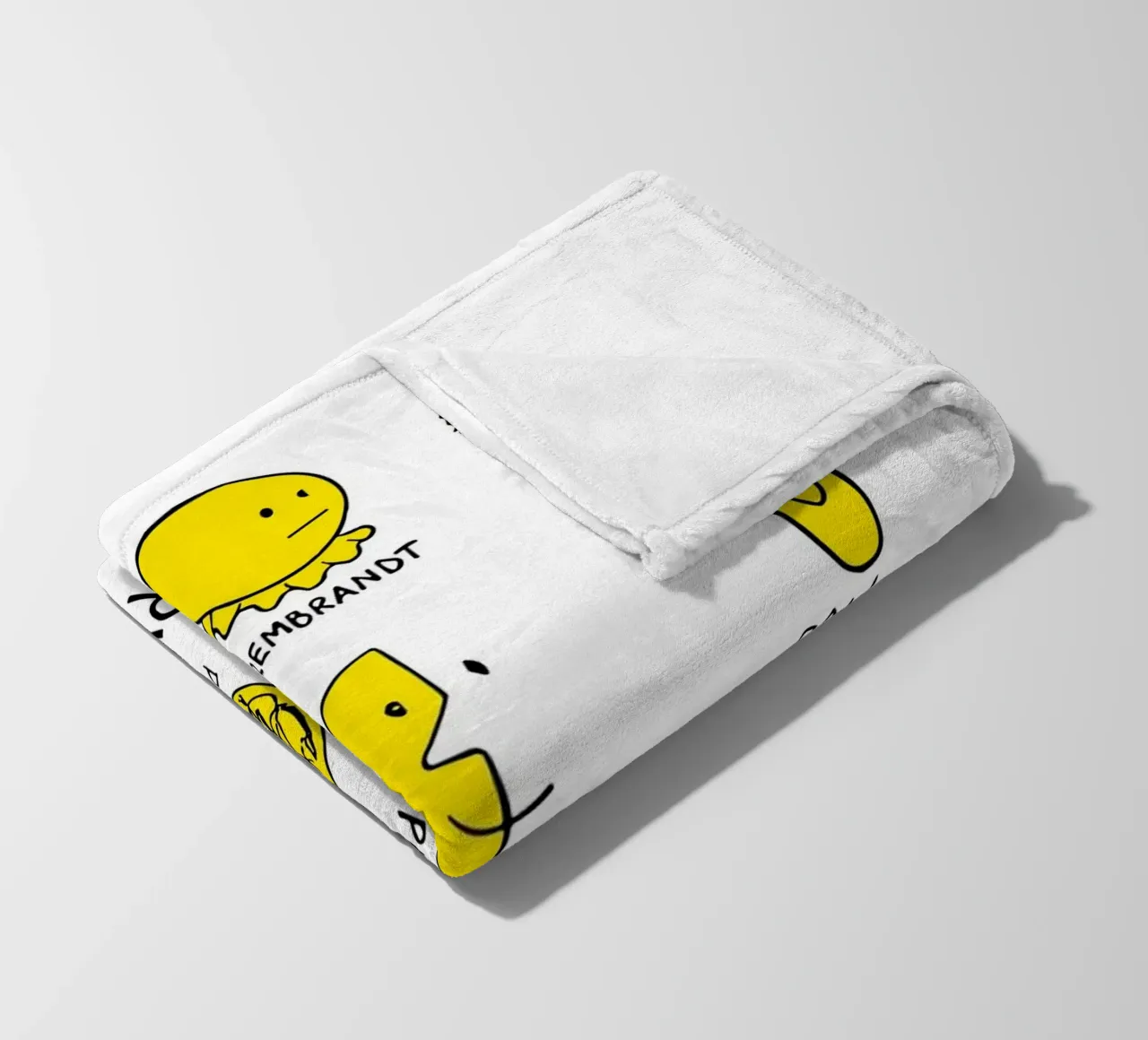 history of art smile coperta in pile da vintageshop