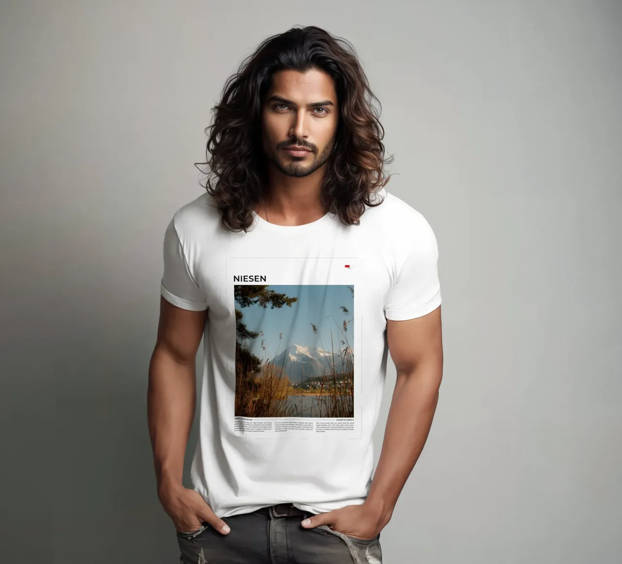 Niesen: Typography t-shirt da FujiType