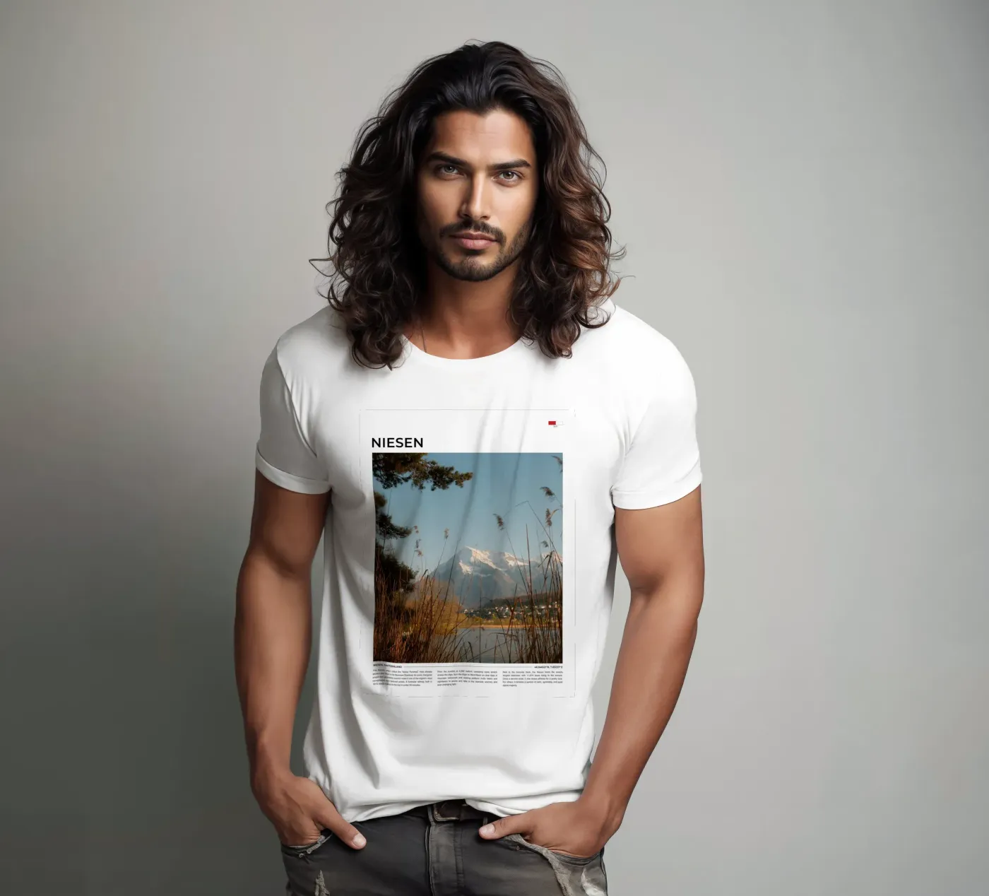 Niesen: Typography t-shirt da FujiType