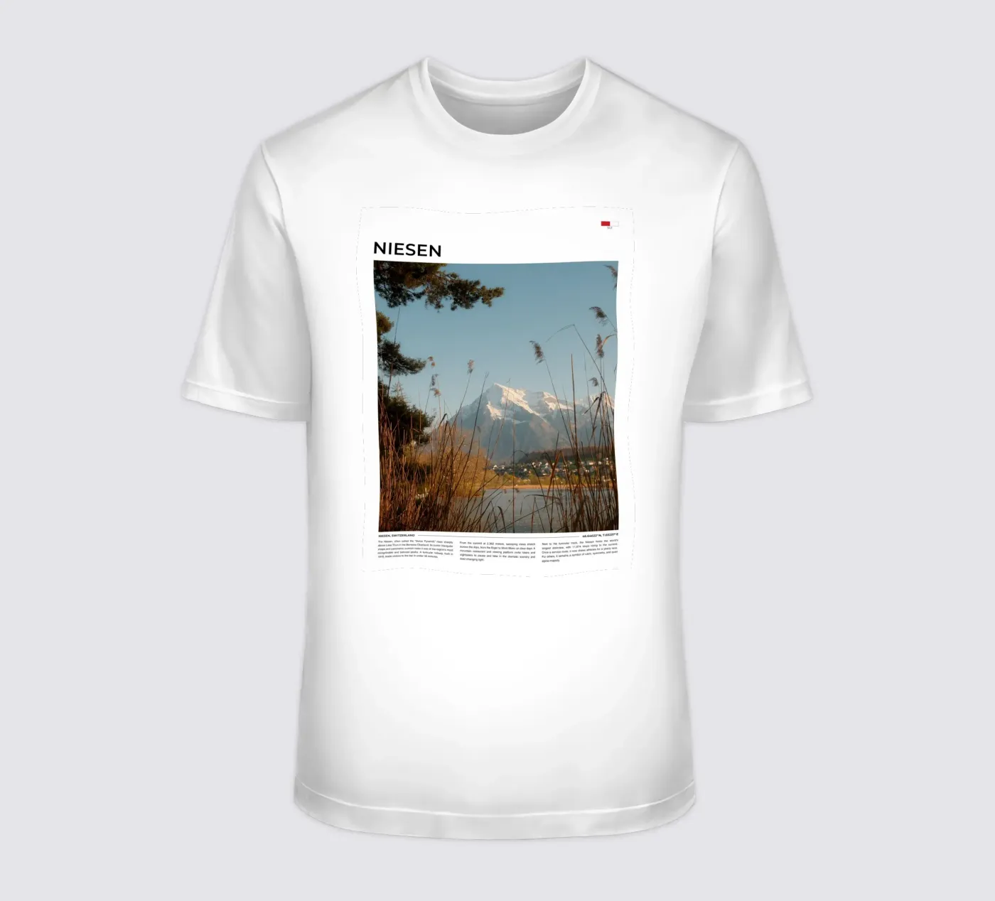 Niesen: Typography t-shirt da FujiType