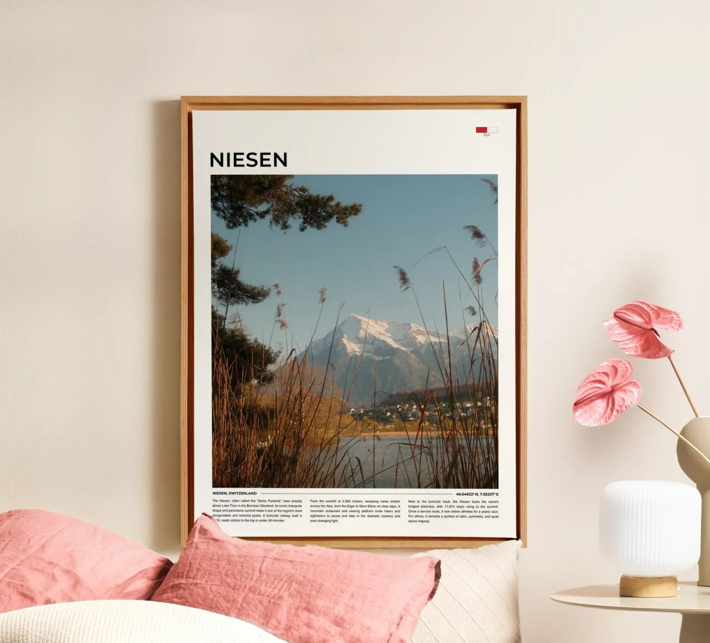 Niesen: Typography toile de FujiType